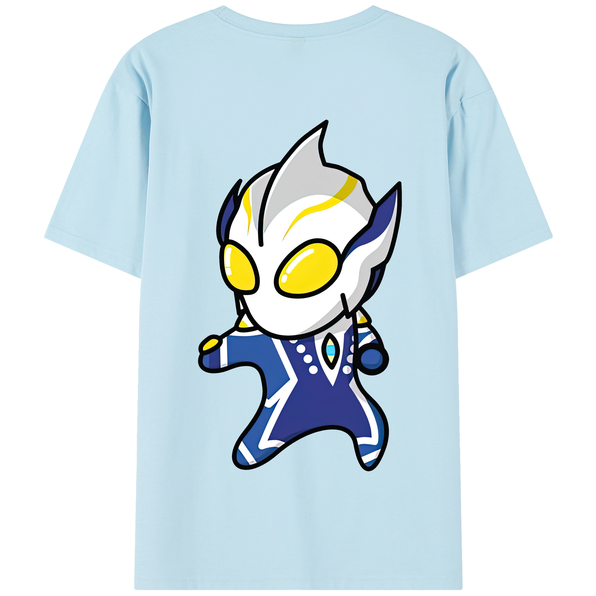 （画像用） ウルトラマン Ultraman 綿100％半袖Tシャツ（背面プリント）